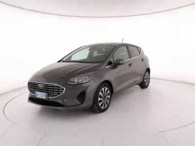 Usata Ford Fiesta Titanium 125 CV (91 kW) 2022 Grigio Utilitaria