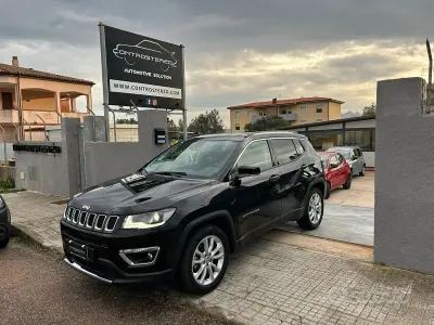 Usata Jeep Compass Limited 120 CV (88 kW) 2017 Nero SUV