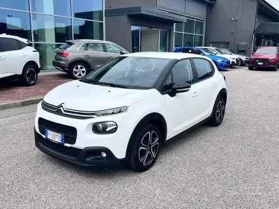 Usata Citroën C3 Feel 102 CV (75 kW) 2019 Bianco Utilitaria