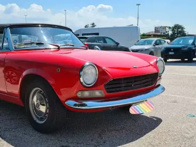 Usata Fiat 124 Spider Sport 140 CV (102 kW) 2017 Rosso Cabrio