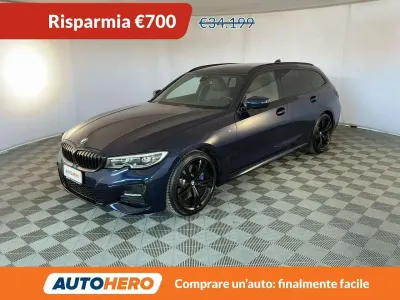 Usata BMW 320 M Sport 190 CV (139 kW) 2021 Blu/azzurro Station wagon