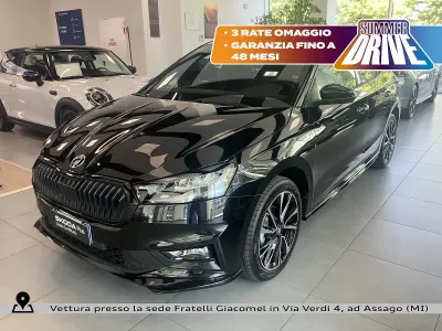 Nuova Skoda Fabia Monte Carlo 95 CV (69 kW) 2026 Nero tulipano perlato Utilitaria
