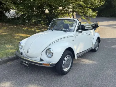 Usata VW Käfer 50 CV (36 kW) 1976 Bianco Cabrio