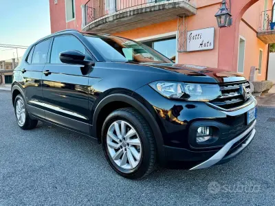 Usata VW T-Cross Advance 116 CV (85 kW) 2019 Nero SUV