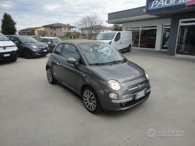 Usata Fiat 500 Lounge 2012 Grigio Cabrio