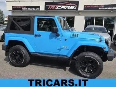 Usata Jeep Wrangler Sahara 199 CV (146 kW) 2018 Blu SUV