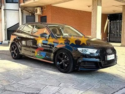 Usata Audi A3 Sport 116 CV (85 kW) 2017 Nero Berlina