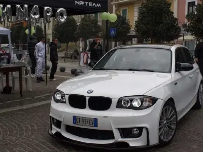 Usata BMW 118 M Sport 180 CV (132 kW) 2008 Bianco Utilitaria