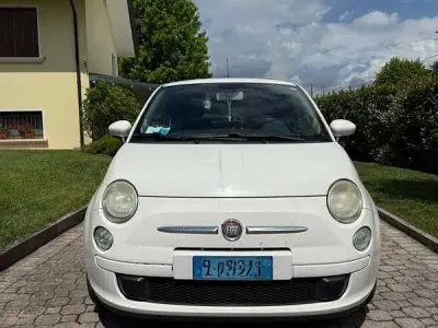 Usata Fiat 500 Sport 69 CV (50 kW) 2009 Bianco Cabrio