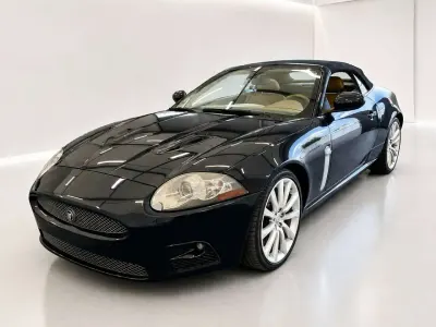 Usata Jaguar XKR 416 CV (305 kW) 2008 Nero Cabrio