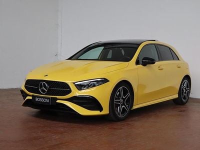 Usata Mercedes A180 Advanced Plus 136 CV (100 kW) 2023 Gialla Berlina