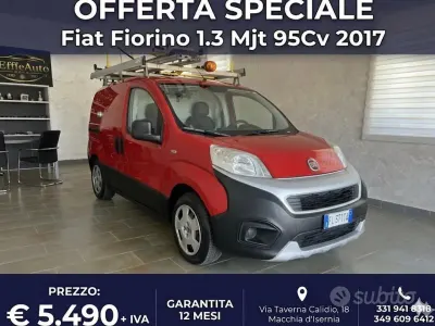 Usata Fiat Fiorino 95 CV (69 kW) 2017 Rosso Monovolume