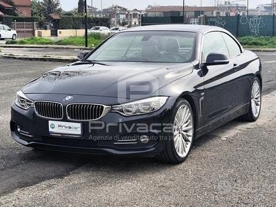 Usata BMW 420 Luxury Line 190 CV (139 kW) 2016 Blu Cabrio