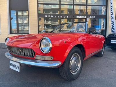 Usata Fiat 124 Spider Abarth 88 CV (64 kW) 1972 Rosso Cabrio