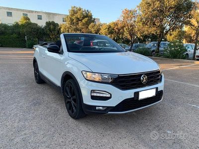 Usata VW T-Roc Cabriolet Style 110 CV (80 kW) 2021 Bianco Cabrio