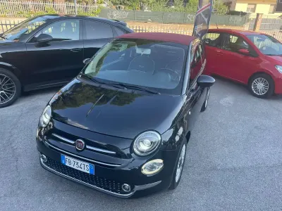 Usata Fiat 500C Lounge 69 CV (50 kW) 2016 Nero Cabrio