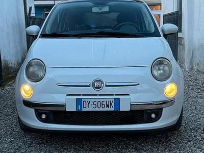 Usata Fiat 500 75 CV (55 kW) 2010 Bianco Utilitaria