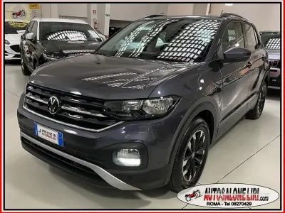 Usado VW T-Cross Style 110 CV (80 kW) 2022 Gris SUV