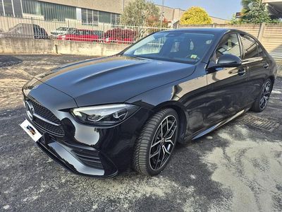 Begagnad Mercedes C220 Premium 199 HK (146 kW) 2022 Svart Sedan
