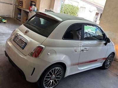Usata Abarth 500C 135 CV (99 kW) 2011 Bianco Cabrio