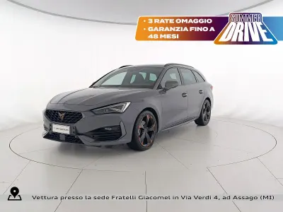 Usata Cupra Leon 150 CV (110 kW) 2023 R6 grigio 'graphene' Station wagon