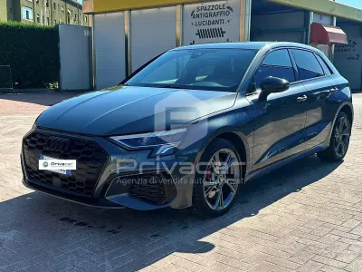 Usata Audi A3 Sportback S-Line 150 CV (110 kW) 2021 Nero Utilitaria