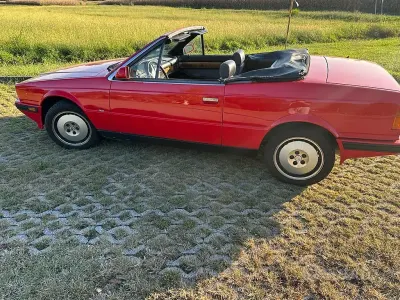 Usata Maserati Biturbo 223 CV (164 kW) 1989 Rosso Cabrio