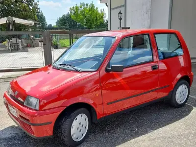 Usata Fiat Cinquecento 1997 Rosso Utilitaria