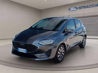 Usata Ford Fiesta Titanium 125 CV (91 kW) 2023 Grigio metallizzato Utilitaria