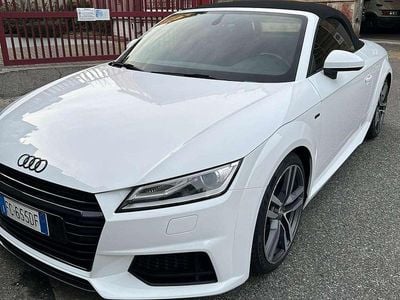 Usata Audi TT Roadster S-Line 184 CV (135 kW) 2016 Bianco Cabrio