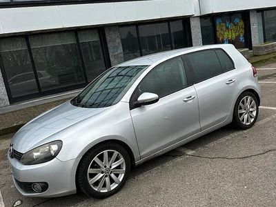 Usata VW Golf VI Highline 110 CV (80 kW) 2008 Grigio Utilitaria