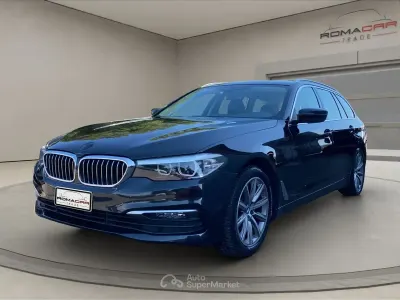 Usata BMW 520 Comfort Edition 190 CV (139 kW) 2019 Nero Station wagon