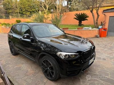 Usata BMW X3 Luxury Line 190 CV (139 kW) 2020 Nero SUV