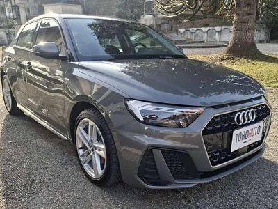 Usata Audi A1 S-Line 116 CV (85 kW) 2020 Grigio scuro tetto nero Berlina