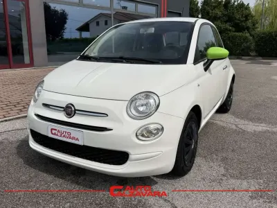 Usata Fiat 500 Lounge 69 CV (50 kW) 2018 Bianco gelato Utilitaria