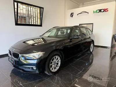 Usata BMW 316 Advantage 116 CV (85 kW) 2016 Nero Station wagon