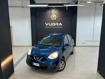 Second-hand Nissan Micra Comfort 80 CP (58 kW) 2017 Albastru Hatchback