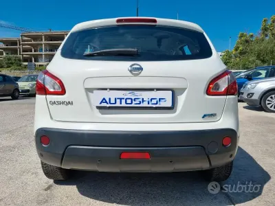 Usata Nissan Qashqai Acenta 110 CV (80 kW) 2011 Bianco SUV