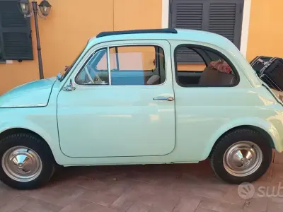 Usata Fiat 500 1960 Bluazzurro Utilitaria