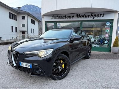 Usata Alfa Romeo Stelvio Super 210 CV (154 kW) 2018 Nero SUV