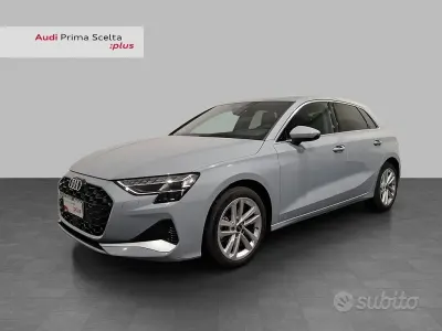 Usata Audi A3 Advanced 150 CV (110 kW) 2025 Grigio freccia perla Berlina