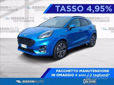 Usata Ford Puma ST-Line 125 CV (91 kW) 2022 Blu SUV
