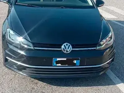 Usata VW Golf VII 115 CV (84 kW) 2018 Nero Berlina