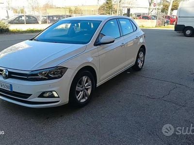 Usata VW Polo 80 CV (58 kW) 2019 Bianco Utilitaria