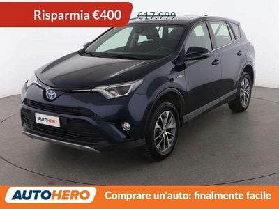 Usata Toyota RAV4 Hybrid Active 155 CV (114 kW) 2017 Blu SUV