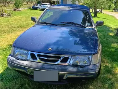 Usata Saab 900 Cabriolet 1996 Blu Cabrio