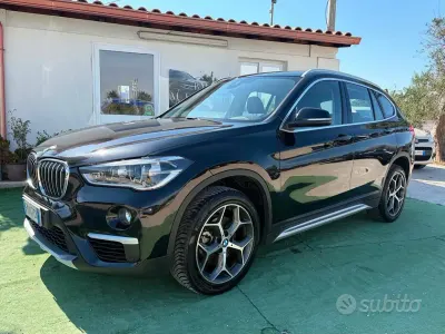 Usata BMW X1 xLine 150 CV (110 kW) 2017 Nero SUV