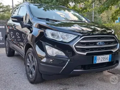 Usata Ford Ecosport Trend 125 CV (91 kW) 2018 Nero SUV