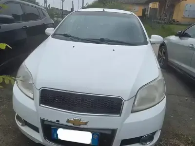 Usata Chevrolet Aveo 84 CV (61 kW) 2009 Bianco Berlina