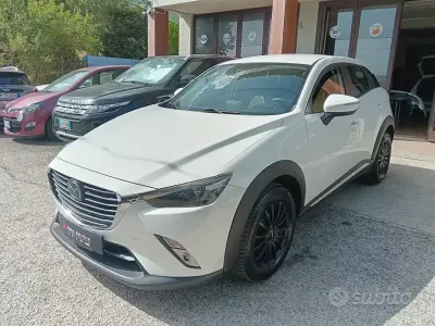 Usata Mazda CX-3 Exceed 105 CV (77 kW) 2016 Bianco SUV